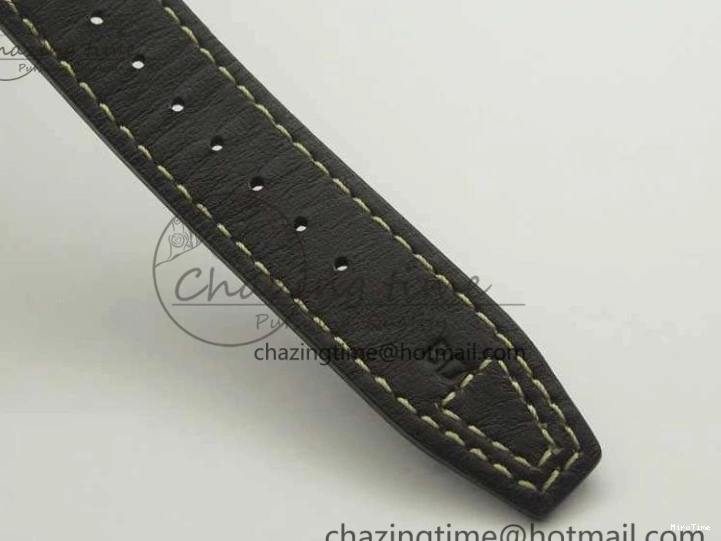 MIROTIME 0823 Big Pilot IW510301 Satin-Polished RG YLF Best Edition Black Dial On Leather Strap A Flexible 7222